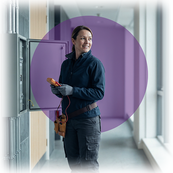 electrical contractor woman